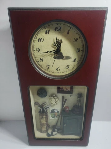 Golf Themed Wall Clock Cover
