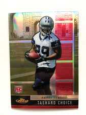 Tashard Choice 2008 Finest #113 RC Dallas Cowboys Bills Georgia Tech /699