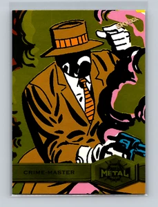 Skybox Spider-Man Marvel Metal Universe 2021 amarillo FX Crime-Master #120 - Imagen 1 de 2