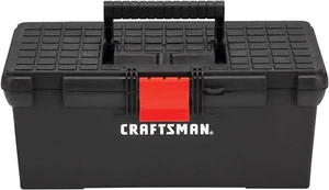 CRAFTSMAN 16-in. Tool Box, Black, Plastic, Lockable (CMST16005) - Picture 1 of 11