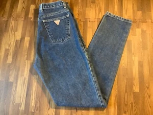 Vintage Guess MOM High Rise Jeans Tag Size 30 (29x33) med Wash Style AST050LG - Bild 1 von 12