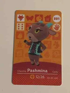 Animal Crossing New Horizons Pashmina Spielkarte - Picture 1 of 1