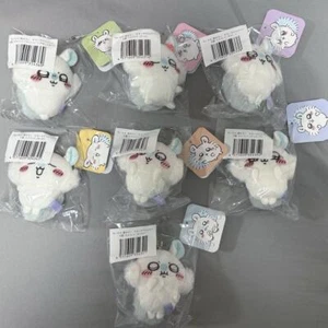 Portachiavi peluche Chiikawa Momonga set completo di 7 premi Ichiban Kuji E 2025 - Foto 1 di 10