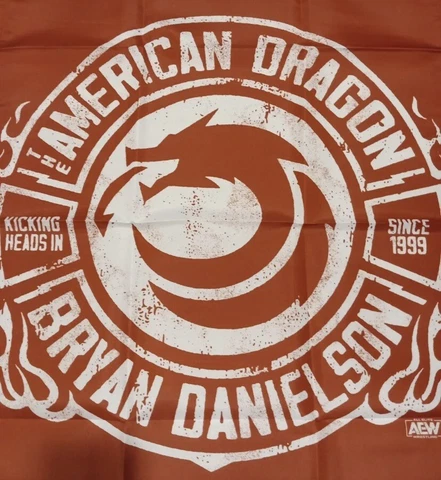 All Elite Crate Exclusive Bryan Danielson/American Dragon Flag Cover