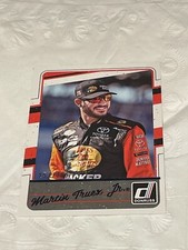 2017 Panini Donruss Base Set Blue Foil Pit Crew #49 Martin Truex Jr. 153/299