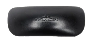 Coach Clamshell Eyeglass Case Black. - Picture 1 of 3
