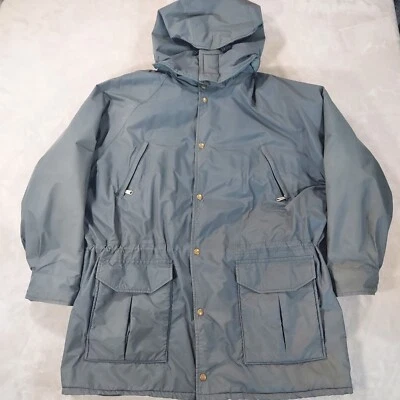 Vintage LL Bean Jacket Mens XL Parka Hooded Made in USA Lined Water Resistant - Image 1 of 4