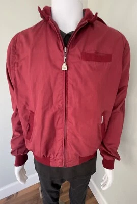 Chaqueta cortavientos Pacific Trail vintage cuello banda para hombre talla XL cremallera completa Foto 1 de 4