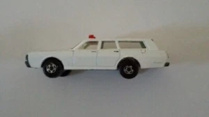 Matchbox Lesney Mercury Police Car RED LIGHT no 55 Superfast 1971 England - Picture 1 of 4