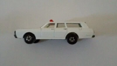 Matchbox Lesney Mercury Police Car RED LIGHT no 55 Superfast 1971 England  - Image 1 of 4
