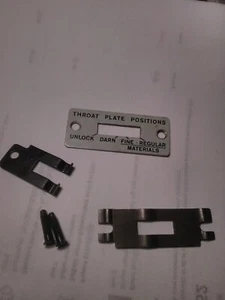 Singer Throat Plate Position Panel Assembly Part For 626 Sewing Machine - Picture 1 of 2