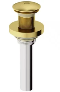 Vigo Pop-Up Drain for Vessel Bathroom Sink Mounting Ring, Matte Gold VG07000MG - Picture 1 of 4