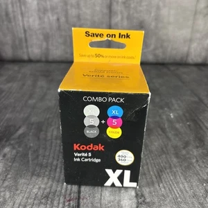 NEU Kodak Verite 5 Tintenpatronen Kombipack XL schwarz + XL 5 Farben - Bild 1 von 6