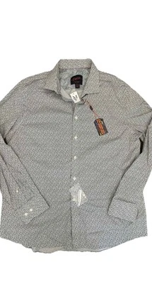 CAMISA EGARA SLIM FIT ELÁSTICA Y FÁCIL CUIDADO ABOTONADA - HOMBRE WEARHOUSE TALLA XL Foto 1 de 4