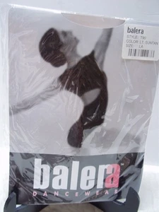 Balera Light Suntan Dance Tights Dancewear Style T90 Adult Large - Picture 1 of 3