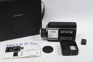 Minolta XL-400 Super-8 Movie Film Camera with Manual & Case - Picture 1 of 15