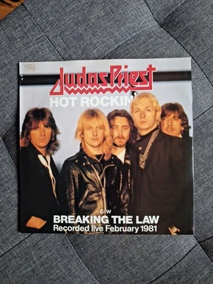 Judas Priest 1981 "Hot Rockin'" 7" Vinyl Foto 1 de 4