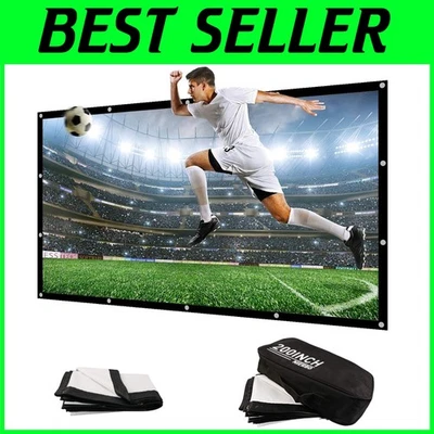 200" Large Projector Screen 16:9 HD Canvas Material - Image 1 of 4