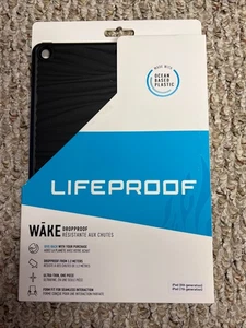 NEW In Pkg LifeProof WAKE SERIES Case for iPad iPad 8th Gen, iPad 7th Gen BLACK - Picture 1 of 2