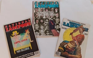 3 National Lampoon Magazines, Vintage 1983, 1984 & 1979, Autumn Haze & more  - Bild 1 von 6