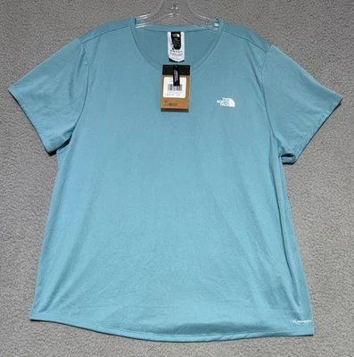 NUEVA CAMISETA DE MANGA CORTA THE NORTH FACE para mujer Elevation Life Reef Waters talla 2XL Foto 1 de 4