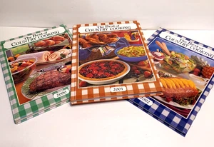 The Best Of Country Cooking Cookbooks By Taste Of Home Books Yr 2000 2001 2002 - Picture 1 of 7