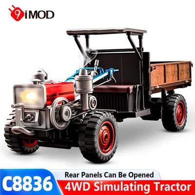 JJRC C8836 RC Car 4WD Tractor Kids Toy 1/14 2.4G Remote Control Farm Vehicle - Image 1 of 4