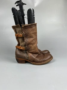 Damen A.S.98 Stiefeletten Reißverschluss Leder Avantgarde Größe EU 41 (Y1008) - Bild 1 von 17