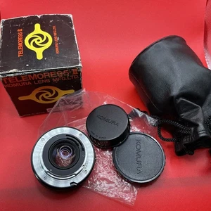 KOMURA 2X 7 ELEMENT NEW TELECONVERTER TELEMORE for KONICA CAMERAS NEW IN BOX - Picture 1 of 8