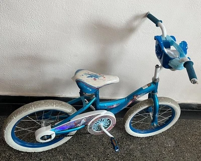 Huffy Disney Frozen 2, 16 Inch Kids Bike - Blue - Image 1 of 4