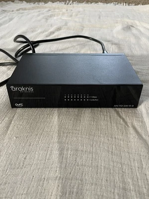Araknis AN-110-SW-R-8 8-Port Gigabit Unmanaged Network Switch Rack Mount Tested  - Image 1 of 4