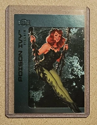 Poison Ivy 2025 Upper Deck Skybox Metal Universe Batman Aqua FX Parallel #194 🔥 - Image 1 of 2