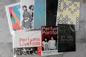 SET x8 Perfume Japan Photobook Pamphlet Book Magazine Portfolio Tour Budokan - Picture 1 of 19