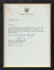 Lettre de signature originale ancien président Gerald Ford 4 septembre,