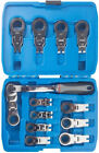 SW STAHL S1588 Ring Ratchet Spanners Set 8-19 MM 13-teilg Ringratsche with Joint