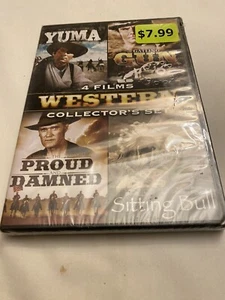 4 Filme Western Sammler Set DVD 2010 Brandneu - Bild 1 von 2