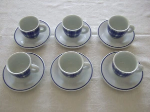 Ancap italienische Espressotassen mit Untertassen als 12-teiliges Set - Bild 1 von 4