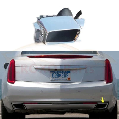 Punta de tubo de escape trasero derecho de acero inoxidable para Cadillac XTS 2013-2017  Foto 1 de 4