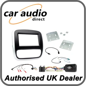 Connects2 CTKVX38 Vauxhall Vivaro 2014> Black/Silver Double DIN Radio Kit - Picture 1 of 1
