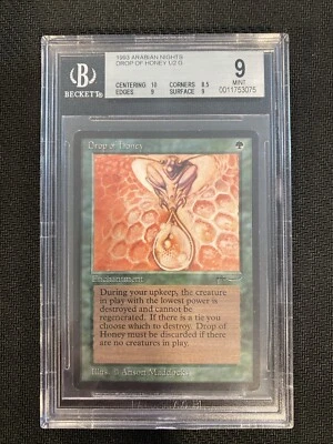 Magic the Gathering Arabian Nights Drop of Honey BGS 9 Mint - Image 1 of 2