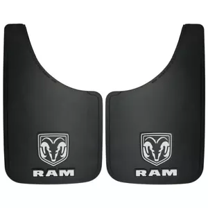 Mopar Dodge RAM Logo Pick Up Auto Truck Mud Guards Schmutzfänger Spritzlappen - Picture 1 of 1