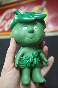 DE COLECCIÓN 1975 VERDE GIGANTE VEGETAL BROTE NIÑO FIGURA CABEZA GIRATORIA VINILO 7" ALTO - Imagen 1 de 17