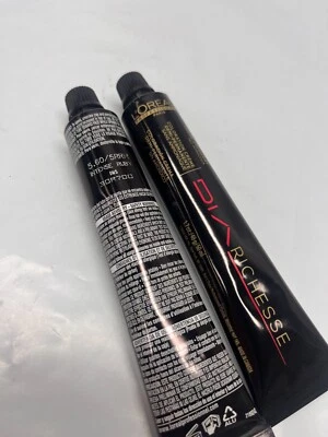 Lote de 2 - L'Oreal Dia Richesse 5.60/5RRR Demi Color Permanente, sin Cajas Foto 1 de 3