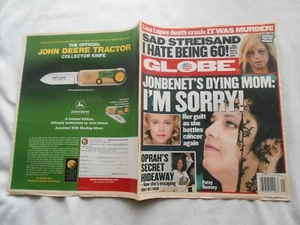 GLOBE Magazine-MAY 21,2002 JONBENET - Picture 1 of 2