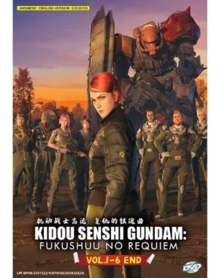 Kidou Senshi Gundam:Fukushuu No Requiem(1-6End) ANIME DVD ENG DUB SHIP FROM USA - Image 1 of 2