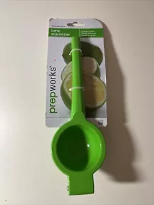 Prepworks Progressive Green Enameled Metal Lemon and Lime Squeezer Juicer - Picture 1 of 3