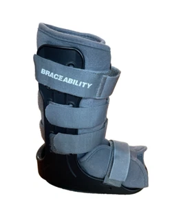 BraceAbility Pediatric Children's Walking Boot - Size Large 11A11 - Picture 1 of 14