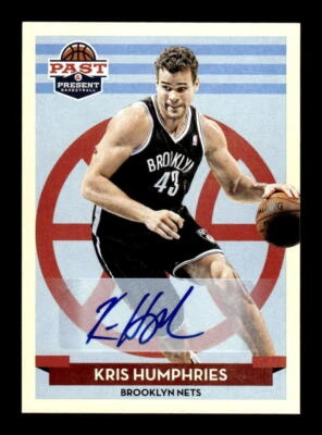 2012-13 Panini Past & Present #137 Kris Humphries Signatures - Image 1 of 2