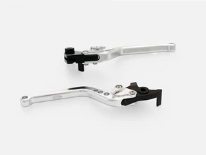 NEW Continental 650 - Adjustable Brake & Clutch Levers 2023 On - Silver - Picture 1 of 4