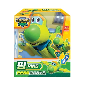 Gogo Dino Transformer Robot Mini Ping / Figure Car Toy Gift - Picture 1 of 3